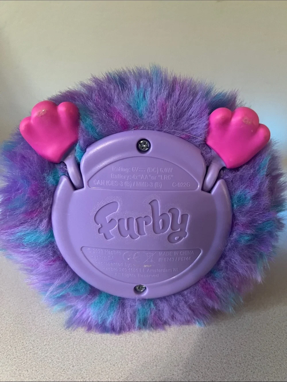 Furny animated Interactive Stuffed Animal Toy - Cute Heart Detail